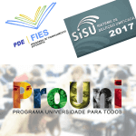 Confira as datas do Sisu, ProUni e Fies 2017