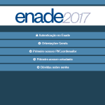 Consultar Locais de Prova do Enade 2017