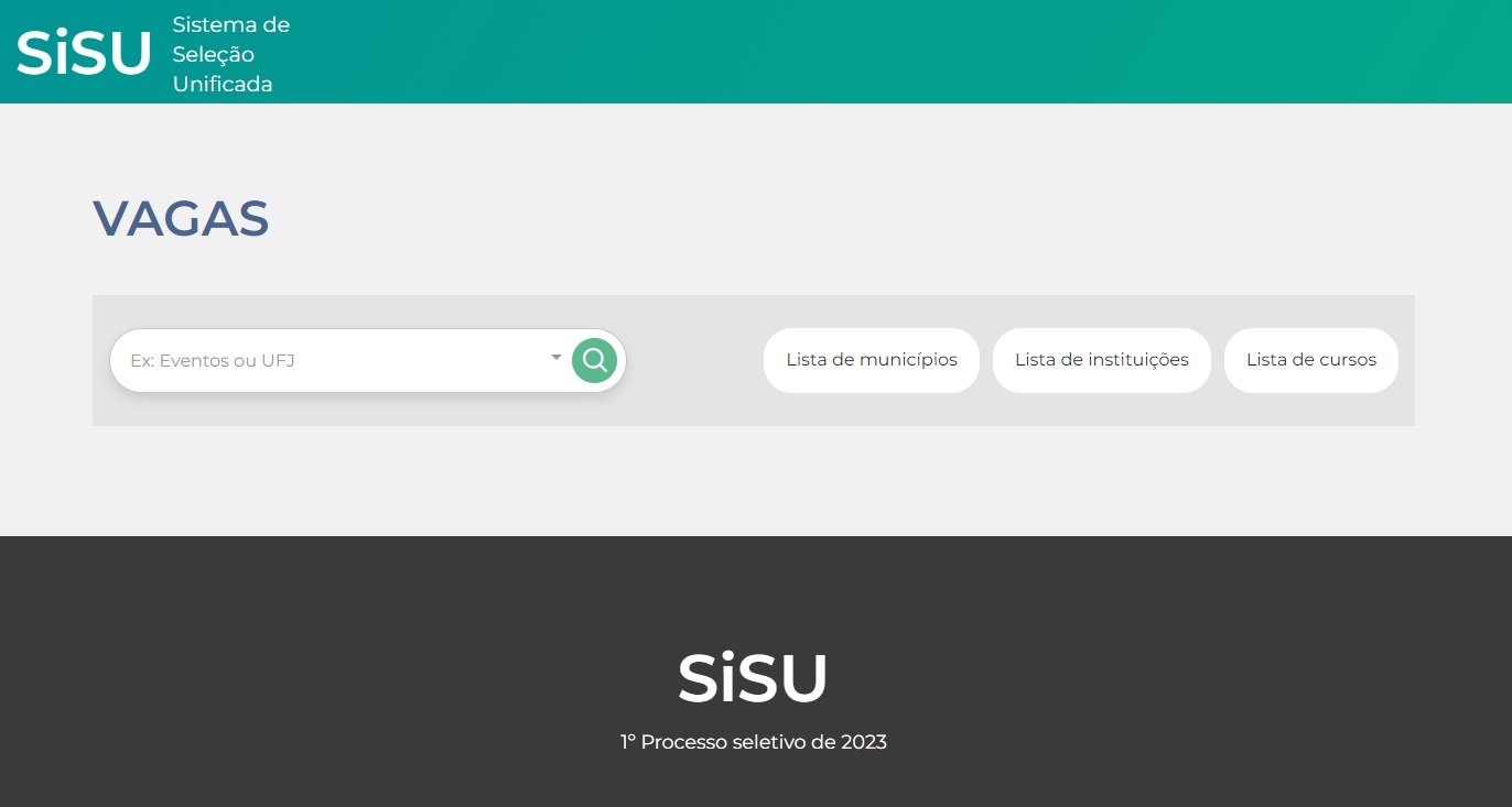 Leia mais sobre o artigo Consultas de vagas para o Sisu 2023 estão liberadas
